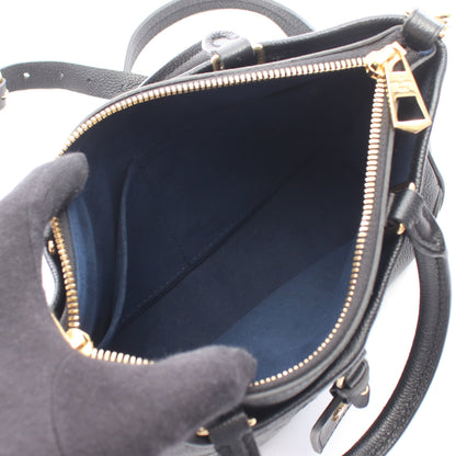 トリアノンPM モノグラムアンプラント ノワール 2WAY ハンドバッグ レザー ブラック ルイヴィトン
