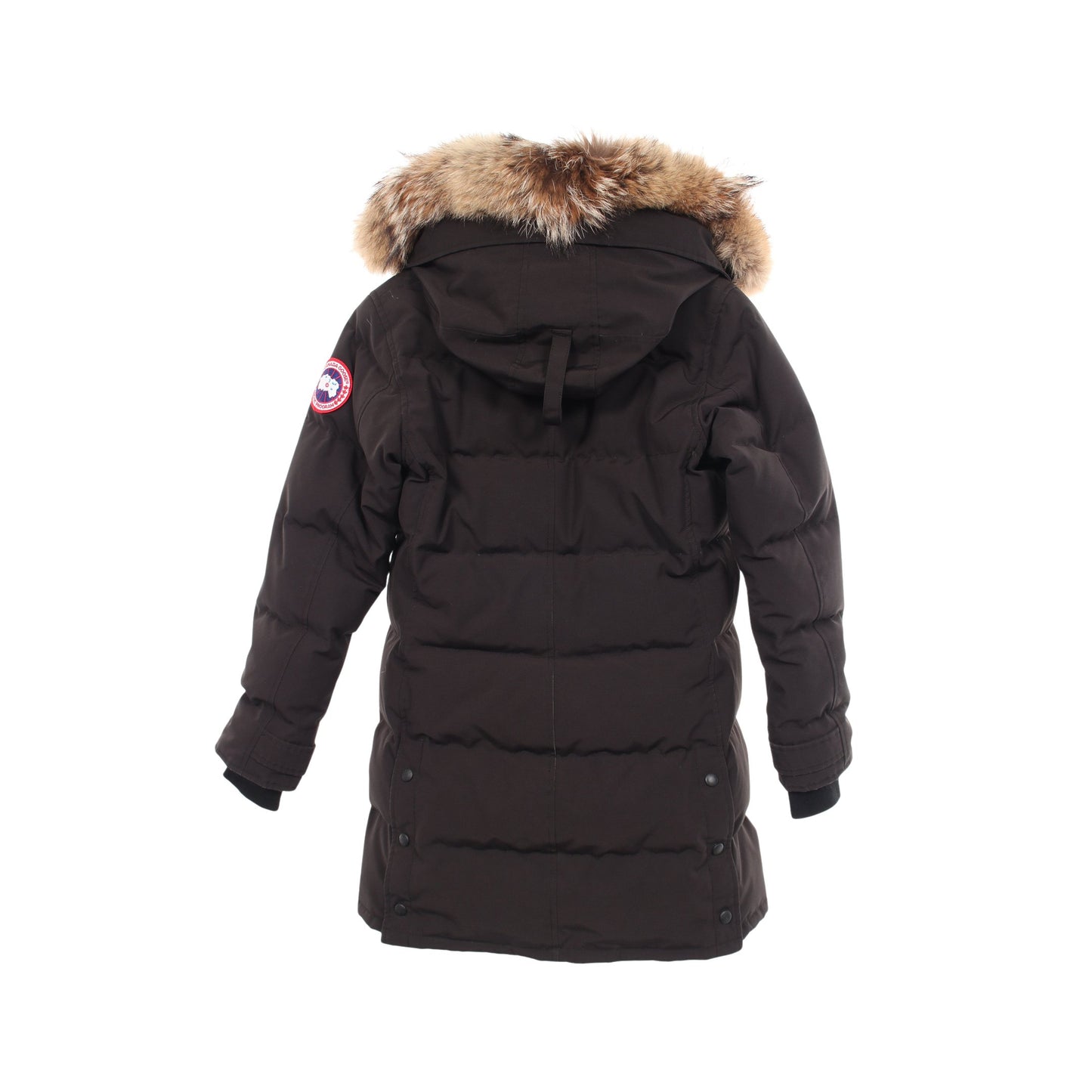 SHELBURNE PARKA シェルバーン パーカ フード付き ダウンコート コットン ブラック カナダグース