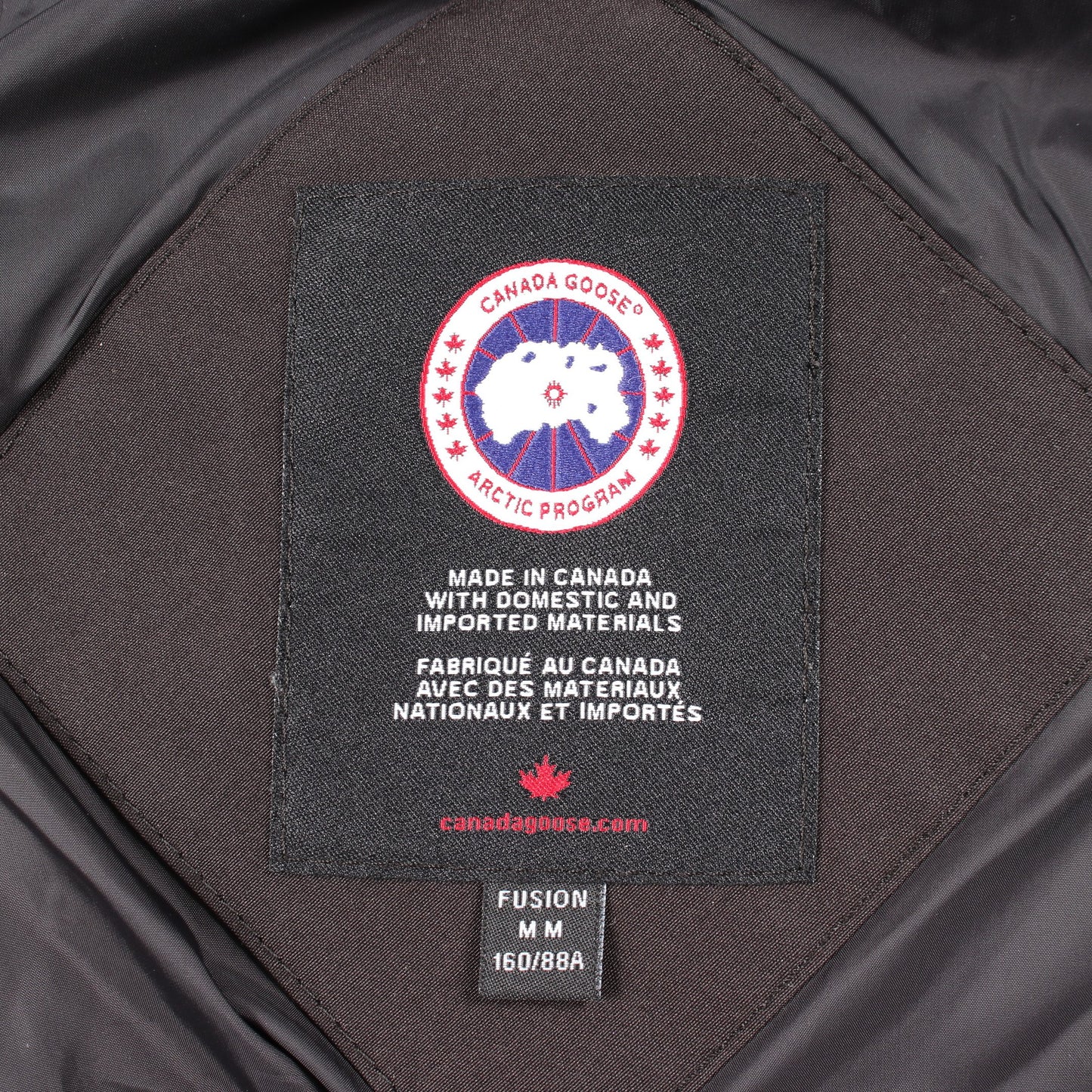 SHELBURNE PARKA シェルバーン パーカ フード付き ダウンコート コットン ブラック カナダグース