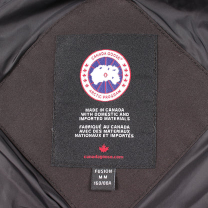 SHELBURNE PARKA シェルバーン パーカ フード付き ダウンコート コットン ブラック カナダグース