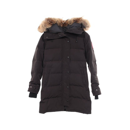 SHELBURNE PARKA シェルバーン パーカ フード付き ダウンコート コットン ブラック カナダグース
