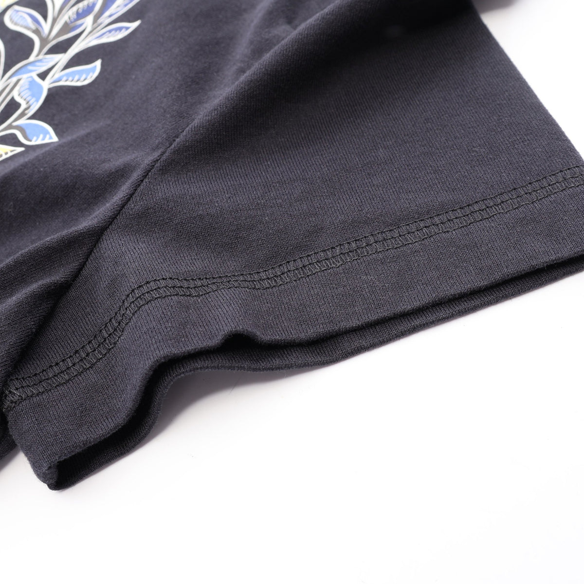 カルトゥッシュ デッラ カヴァッレリア 半袖Tシャツ コットン ブラック マルチカラー エルメス