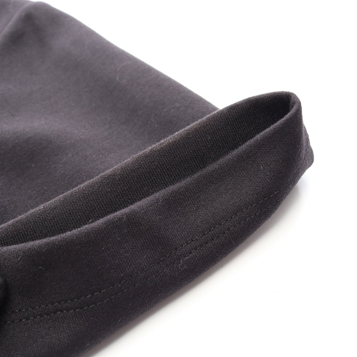 Cropped Draped T-Shirt アナグラム ロゴ アシンメトリー カットソー コットン ブラック ロエベ