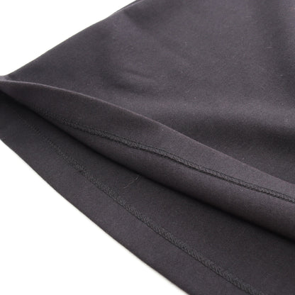 Cropped Draped T-Shirt アナグラム ロゴ アシンメトリー カットソー コットン ブラック ロエベ