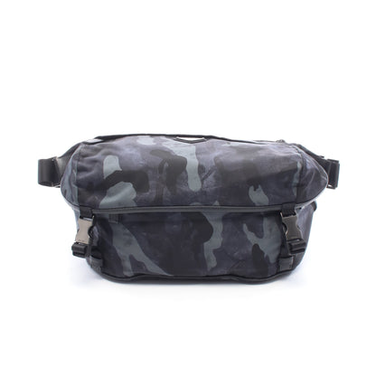 TESSUTO ST.CAMO カモフラージュ メッセンジャーバッグ ショルダーバッグ ナイロン レザー ブラック グレー ネイビー プラダ