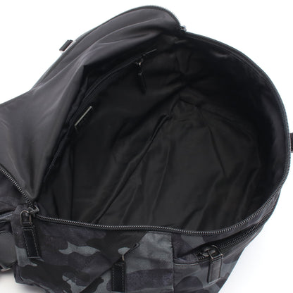 TESSUTO ST.CAMO カモフラージュ メッセンジャーバッグ ショルダーバッグ ナイロン レザー ブラック グレー ネイビー プラダ