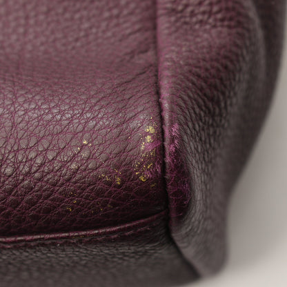 フールトゥMM レザン ハンドバッグ トートバッグ トゴ パープル シルバー金具 □F刻印 エルメス バッグ HERMES