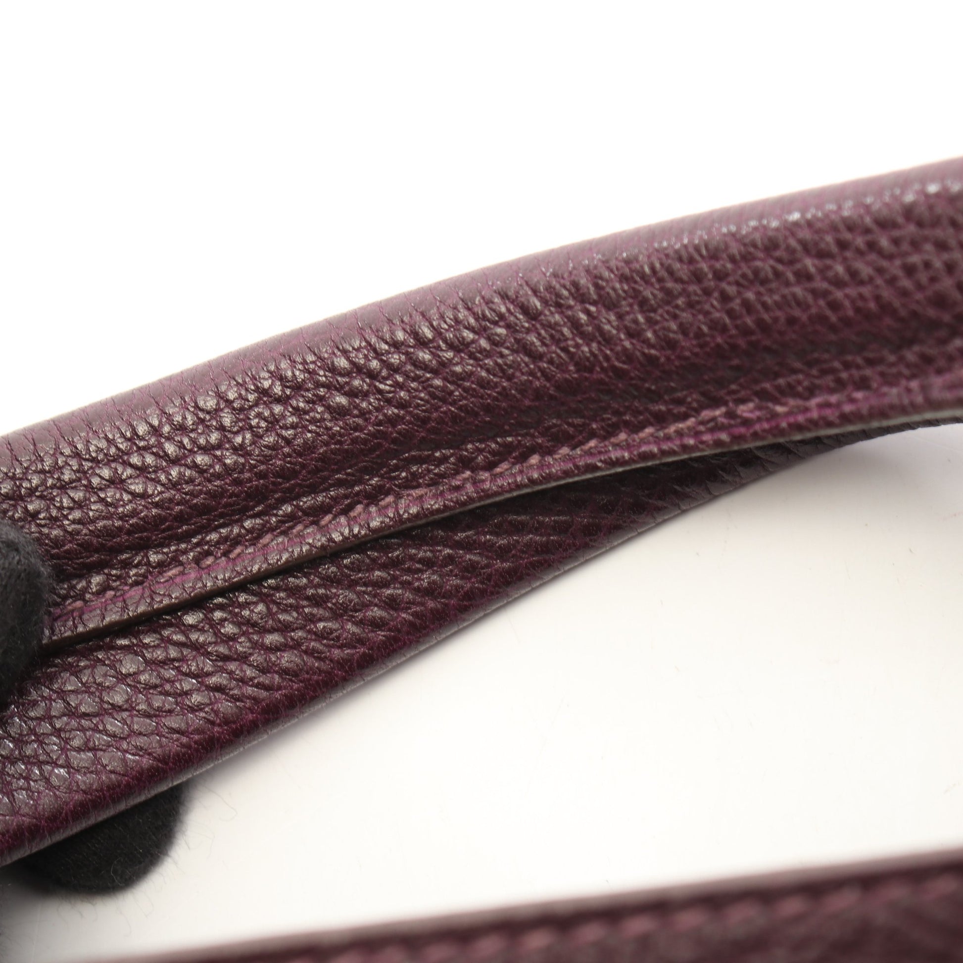 フールトゥMM レザン ハンドバッグ トートバッグ トゴ パープル シルバー金具 □F刻印 エルメス バッグ HERMES