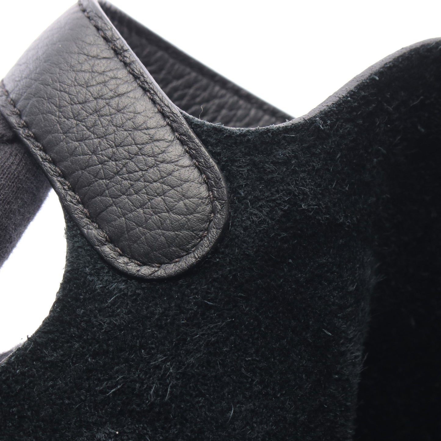 ピコタンロックPM ハンドバッグ トリヨンクレマンス ブラック シルバー金具 K刻印 エルメス