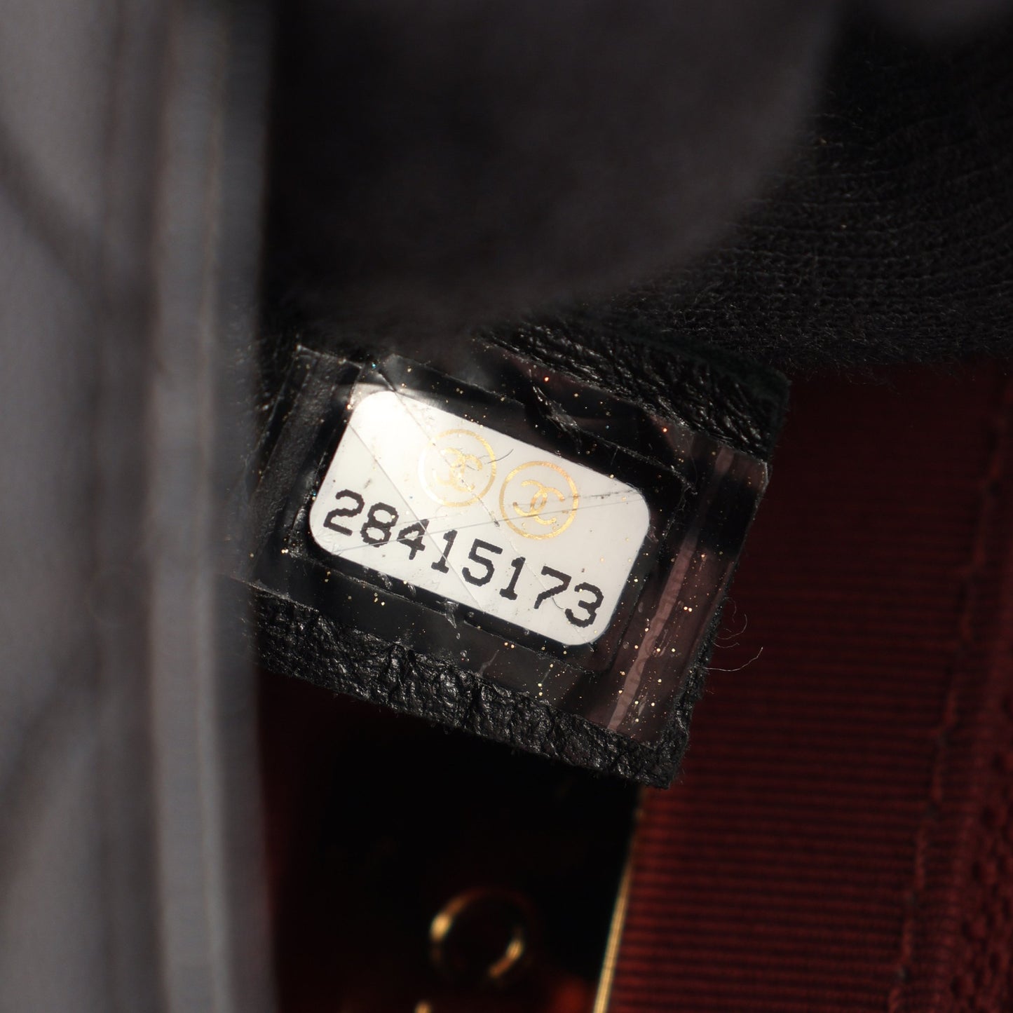 CHANEL19 マトラッセ トップハンドル 2WAY チェーンショルダーバッグ ラムスキン ブラック ゴールド金具 シャネル