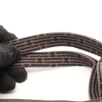 エールラインMM ハンドバッグ トートバッグ キャンバス グレー シルバー金具 エルメス