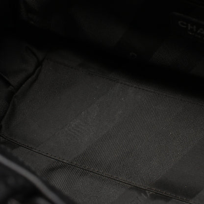 ポートベロー 2WAY チェーンショルダーバッグ レザー ブラック グレー シルバー金具 シャネル