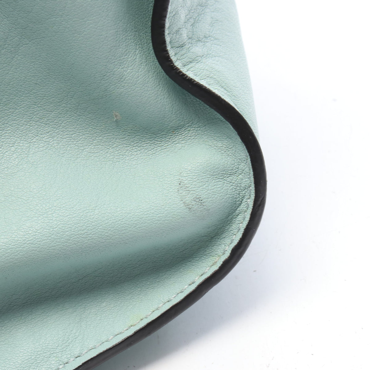 ハンモックバッグ スモール 2WAY ハンドバッグ レザー ライトブルー ロエベ