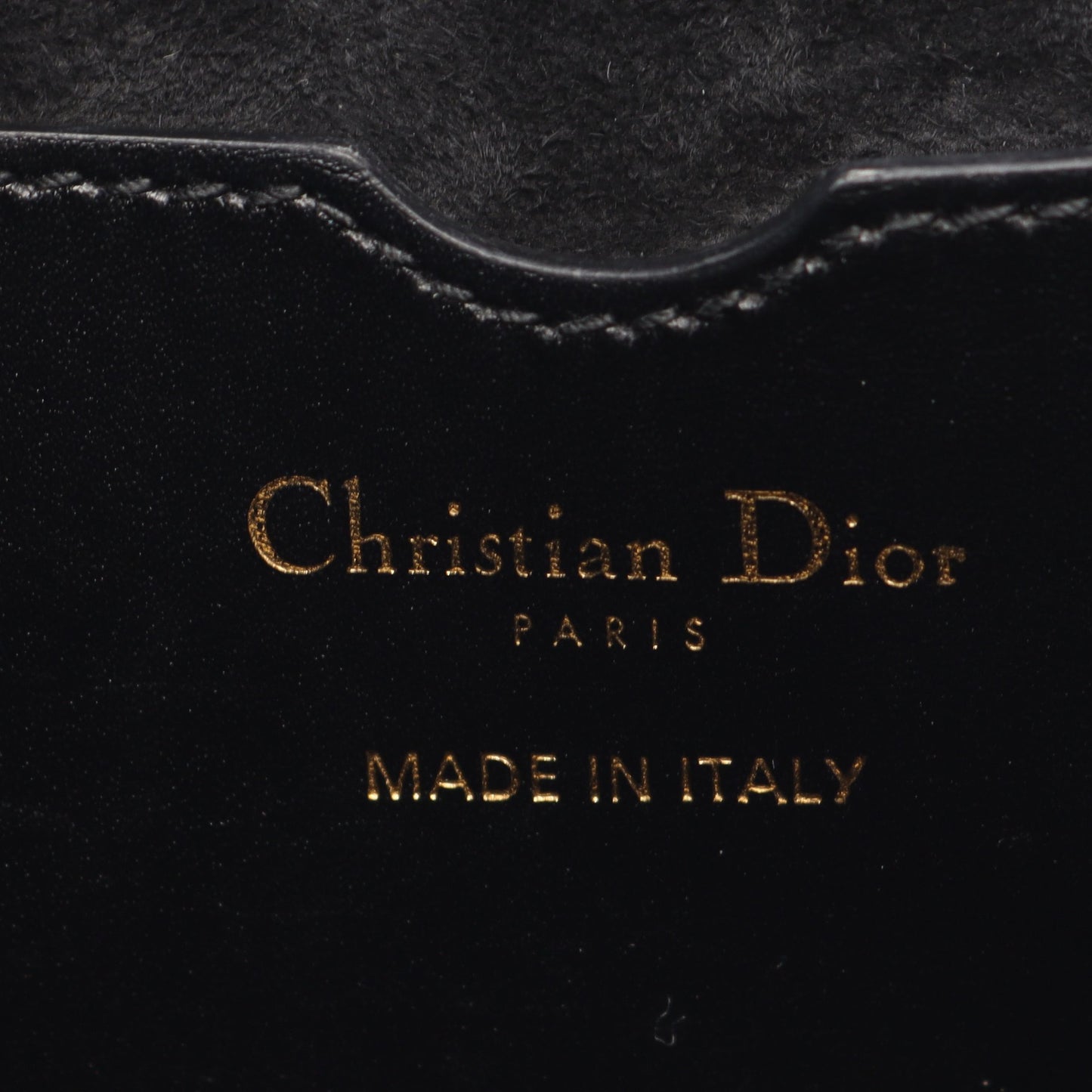 DIOR BOBBY バッグ ミディアム ショルダーバッグ レザー ブラック クリスチャンディオール