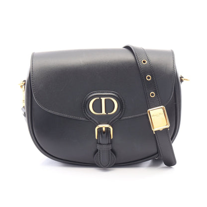 DIOR BOBBY バッグ ミディアム ショルダーバッグ レザー ブラック クリスチャンディオール