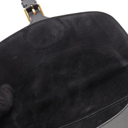 DIOR BOBBY バッグ ミディアム ショルダーバッグ レザー ブラック クリスチャンディオール
