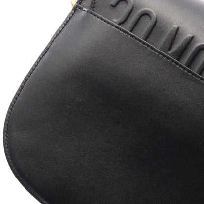 DIOR BOBBY バッグ ミディアム ショルダーバッグ レザー ブラック クリスチャンディオール