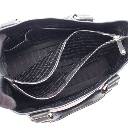 ブギーバッグ ハンドバッグ レザー ブラック セリーヌ