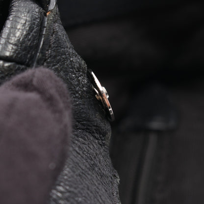 ピロー 2WAY ショルダーバッグ レザー ブラック セリーヌ