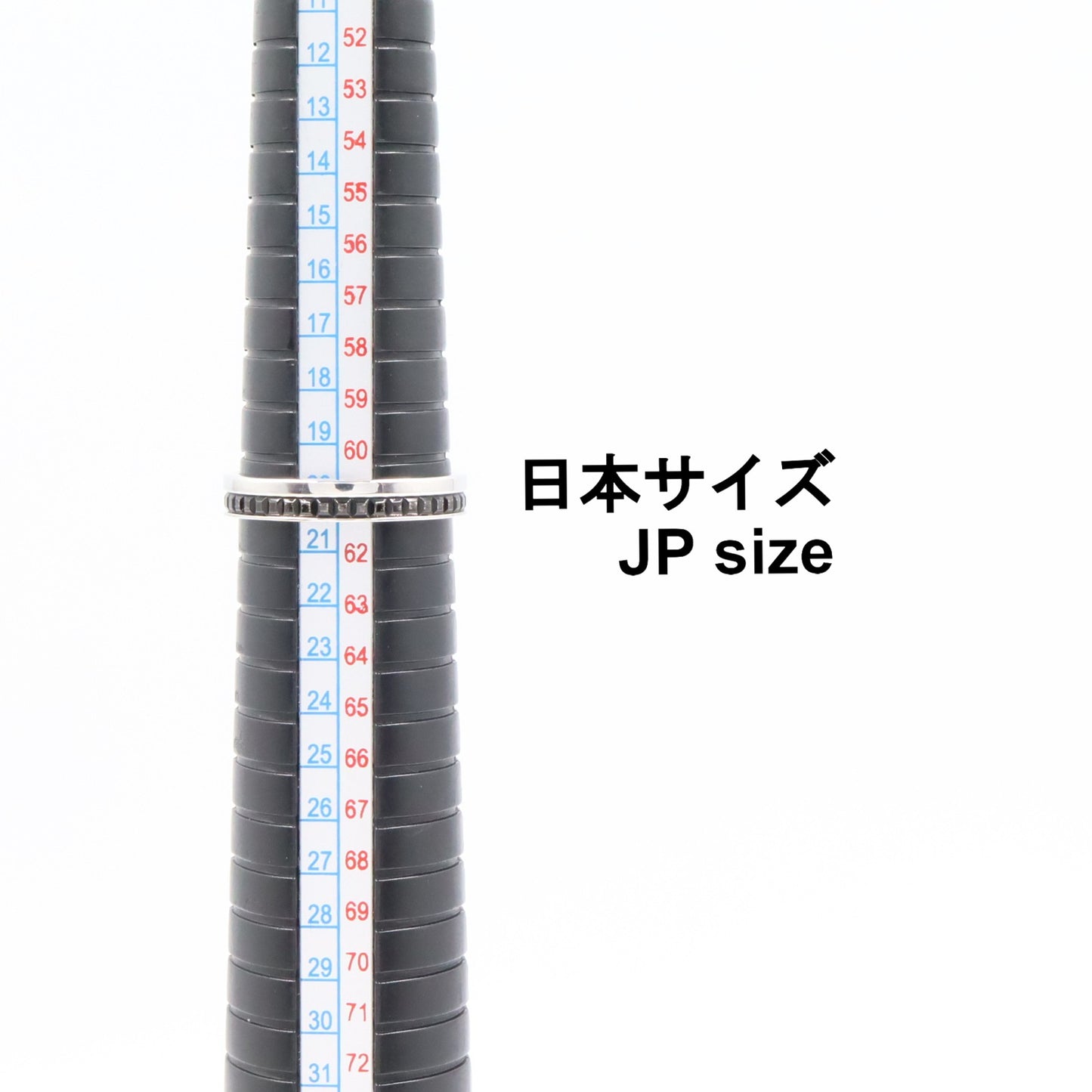 キャトル ブラック リング ハーフ リング 指輪 K18WG PVD ホワイトゴールド ブラック ブシュロン