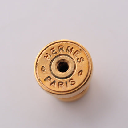 MINI POP H ミニポップアッシュ ピアス GP ピンクゴールド ベージュ エルメス
