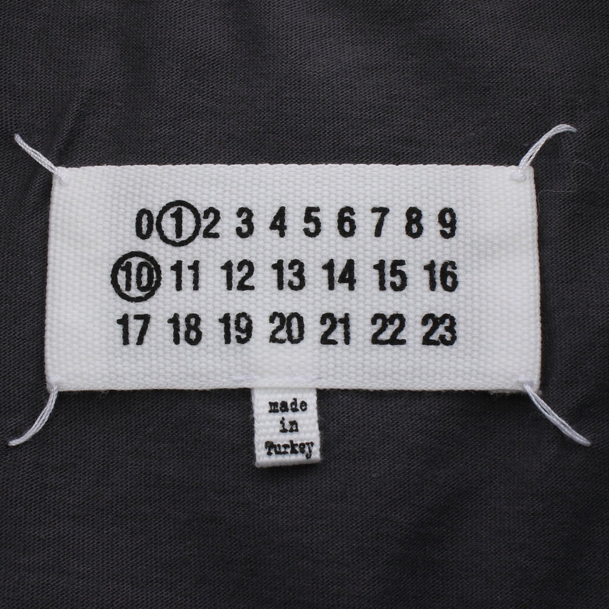 クルーネック 半袖Tシャツ コットン グレー メゾンマルジェラ110