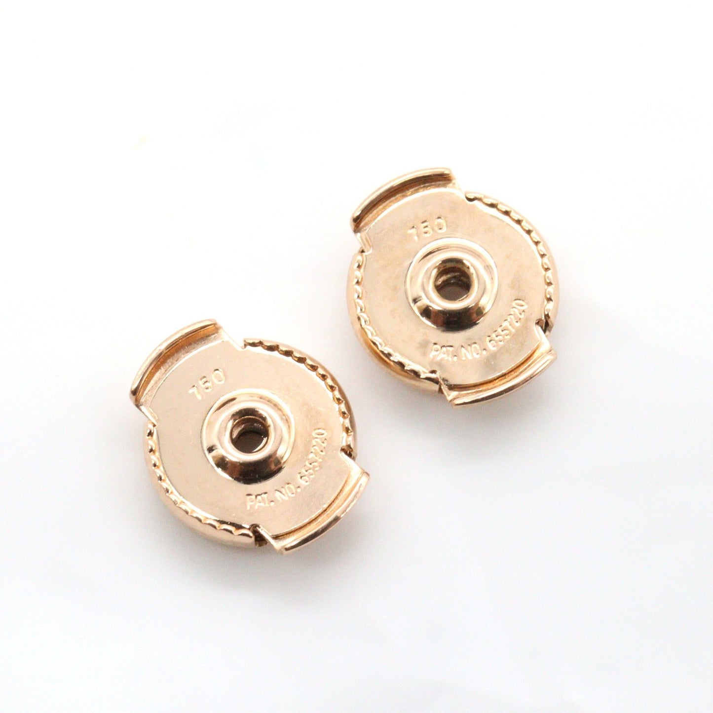 ミニファランドール1PD ピアス ピアス K18PG ダイヤモンド ピンクゴールド クリア エルメス