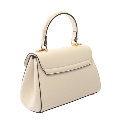 ホースビット 1955 2WAY ハンドバッグ レザー アイボリー グッチ
