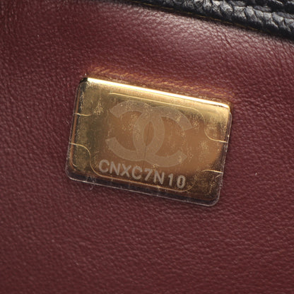 ビジネス アフィニティ マトラッセ 2WAY チェーンショルダーバッグ キャビアスキン ブラック ゴールド金具 シャネル