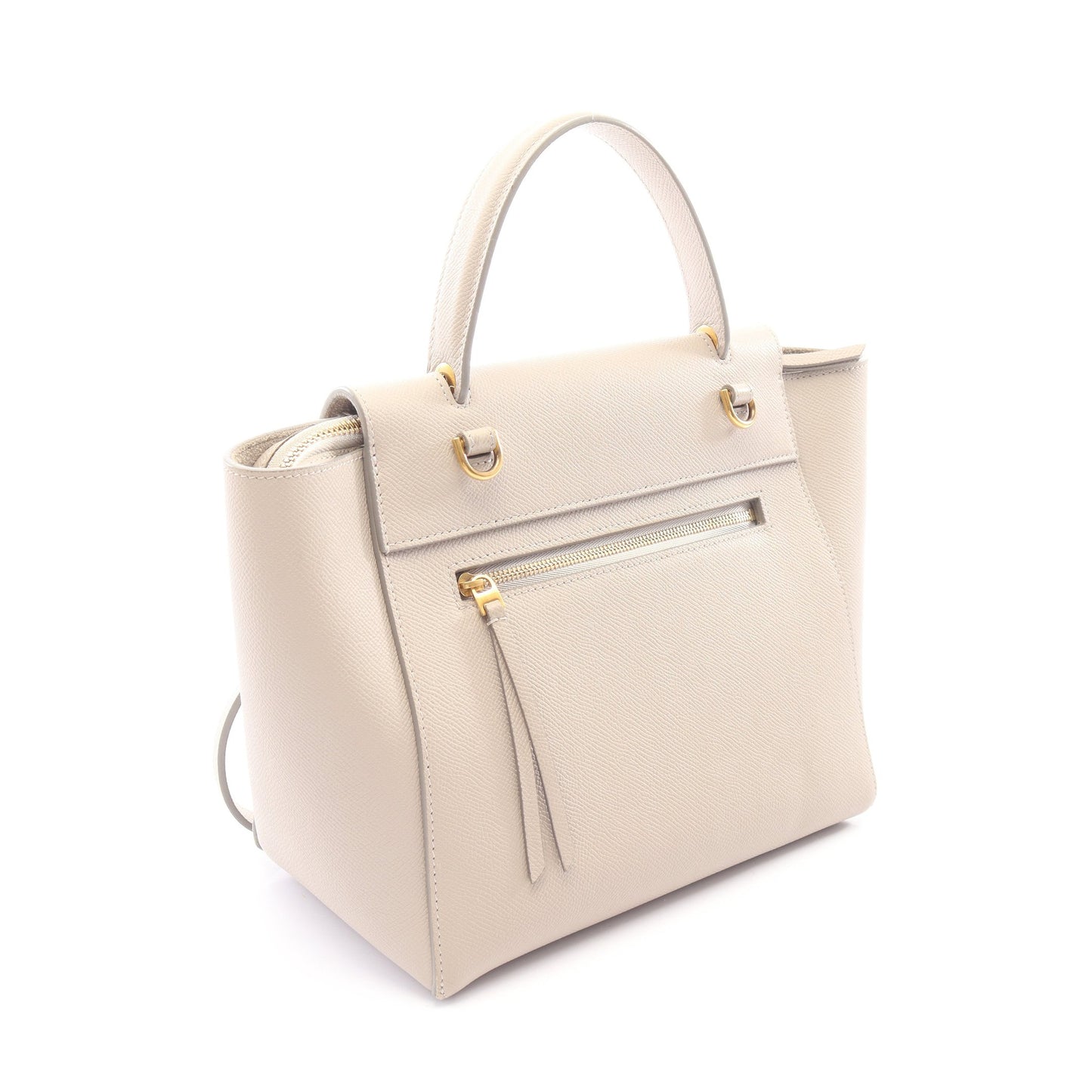 BELT BAG MICRO ベルトバッグ マイクロ 2WAY ハンドバッグ レザー ライトグレー セリーヌ