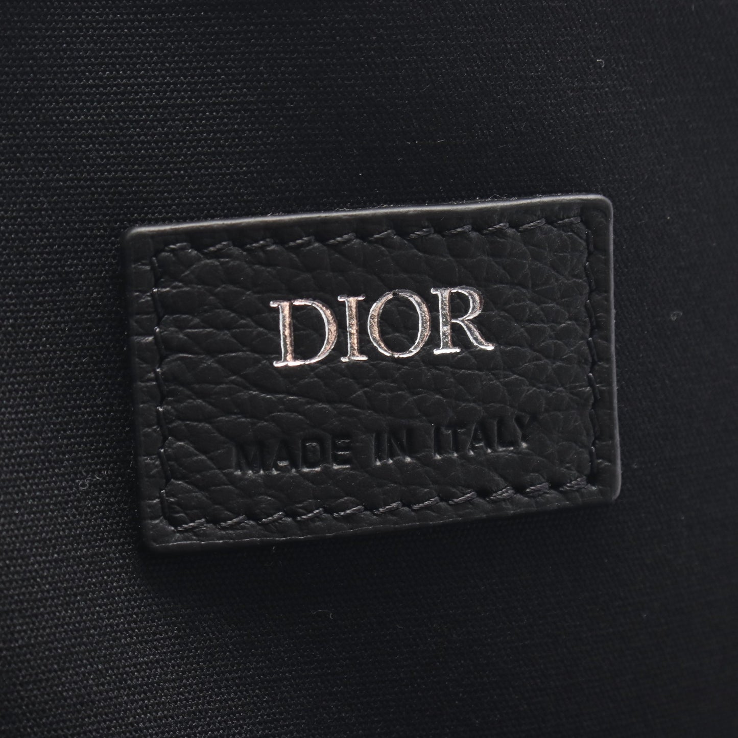 DIOR 8 オブリーク バックパック リュックサック キャンバス レザー ダークグレー ブラック クリスチャンディオール