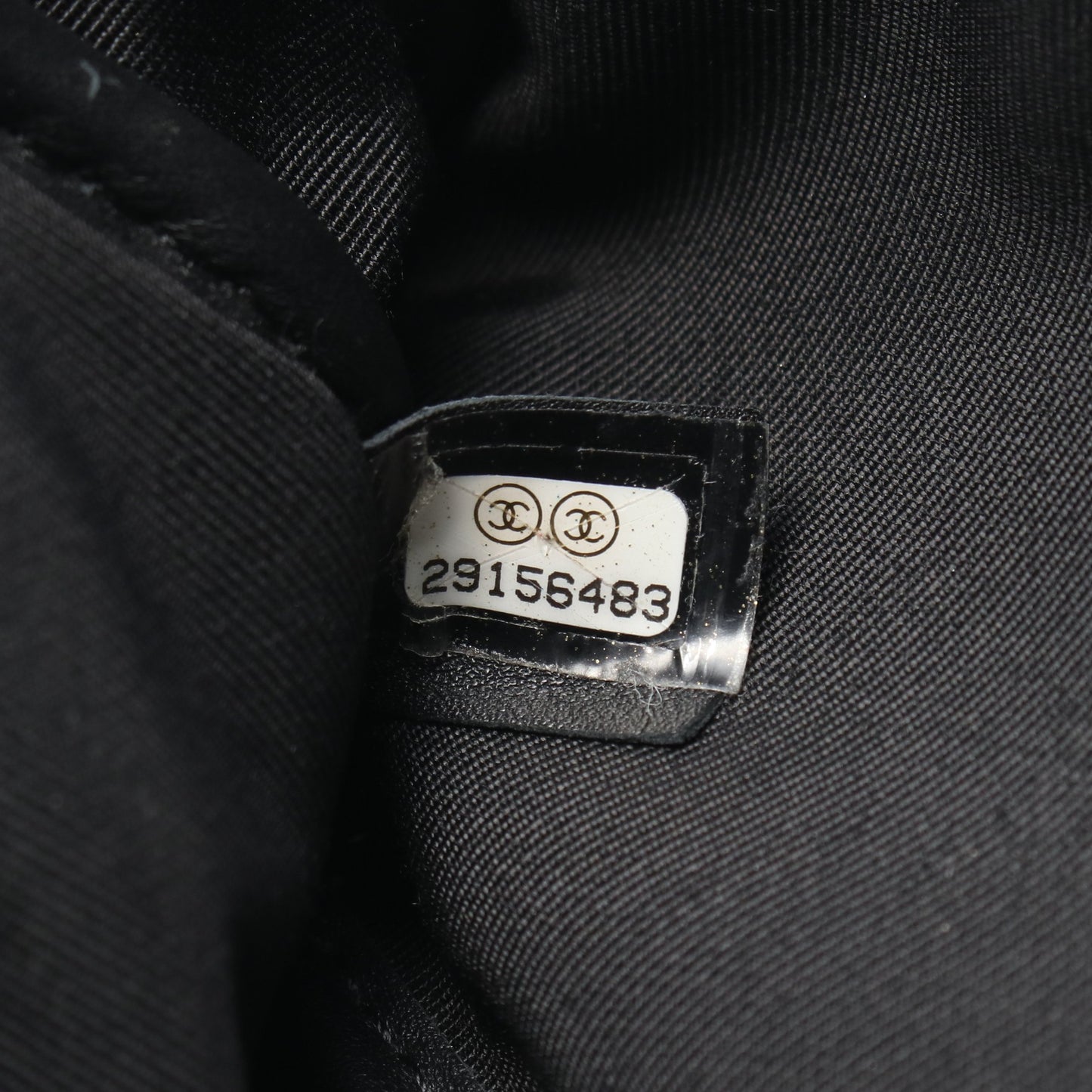 マトラッセ スモール チェーンショルダーバッグ レザー ブラック シルバー金具 シャネル