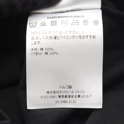 ポロシャツ コットン ブラック モンクレール