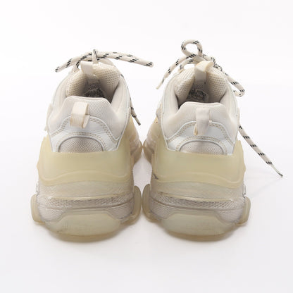 Triple S トリプルS スニーカー ファブリック レザー ホワイト バレンシアガ