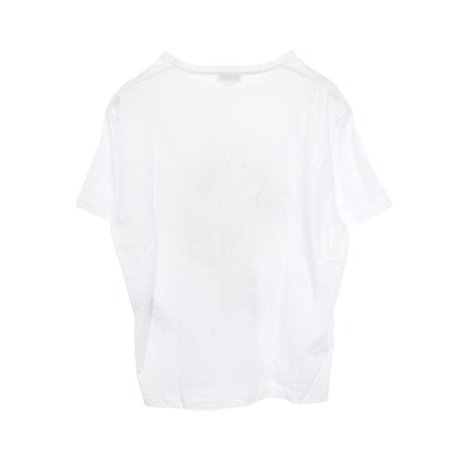 Glowing Botanical Skull スカル 半袖Tシャツ コットン ホワイト アレキサンダーマックイーン