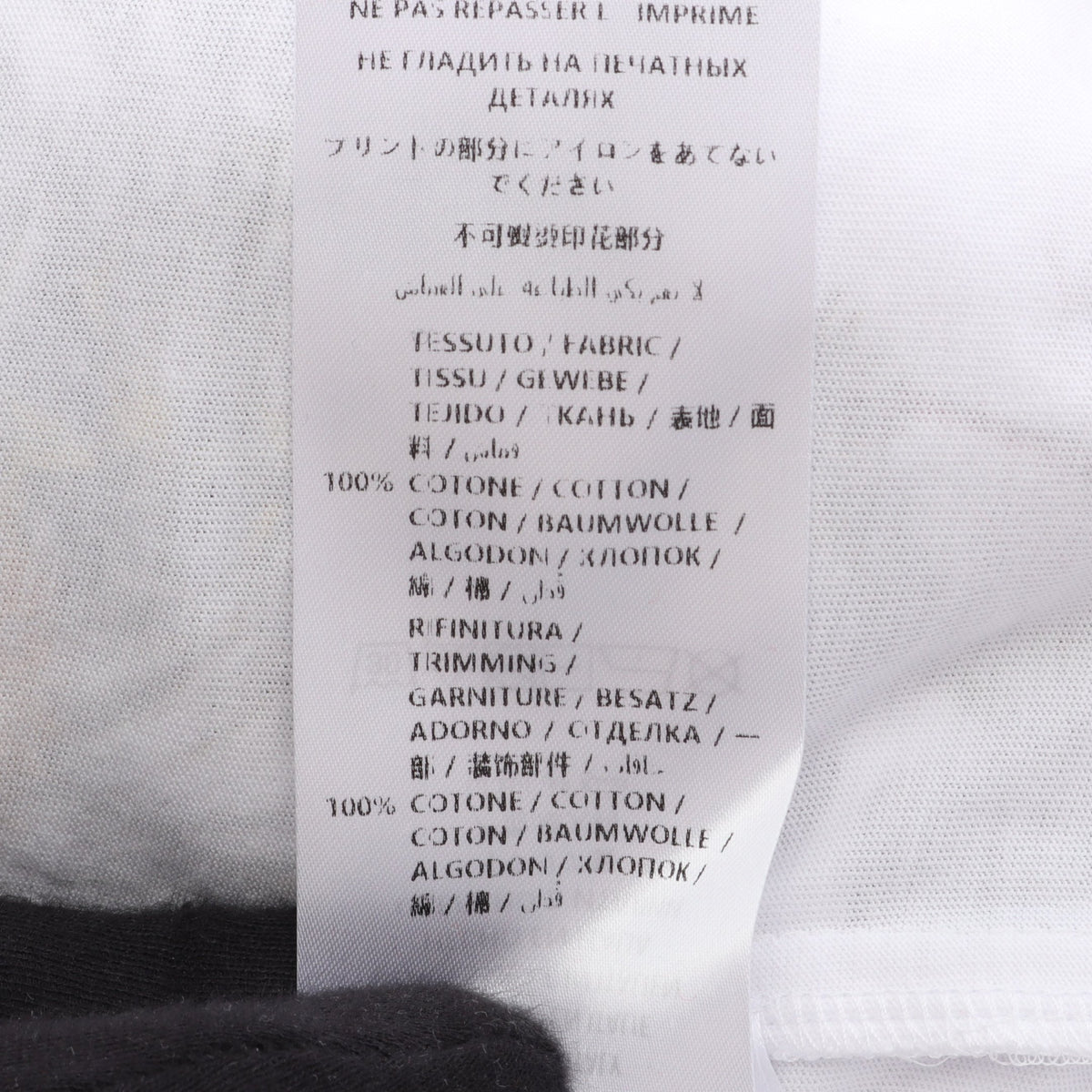 Glowing Botanical Skull スカル 半袖Tシャツ コットン ホワイト アレキサンダーマックイーン