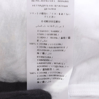 Glowing Botanical Skull スカル 半袖Tシャツ コットン ホワイト アレキサンダーマックイーン