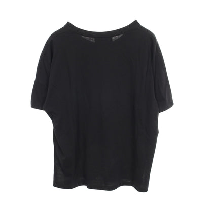 インターロッキングG サイドスリット 半袖Tシャツ コットン ブラック グッチ