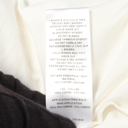 ロゴ 半袖Tシャツ コットン ホワイト ピンク シーバイクロエ