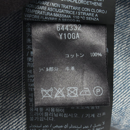 90's ハイウエストジーンズ デニムパンツ コットン インディゴブルー サンローランパリ