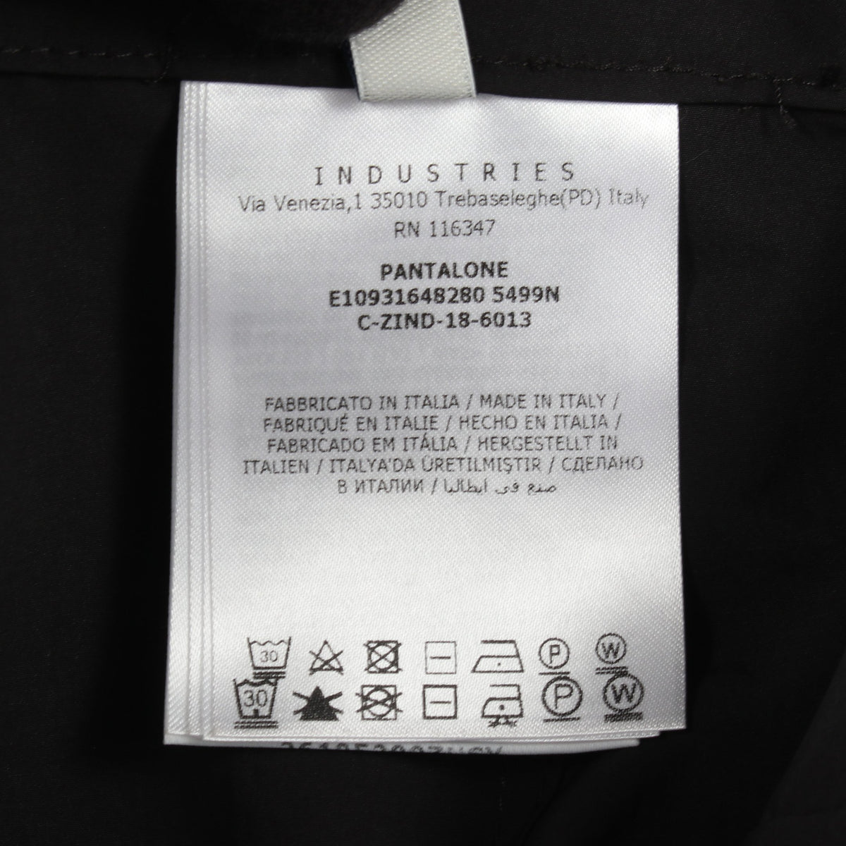 GENIUS 2 MONCLER 1952 PANTALONE パンツ ブラック モンクレール