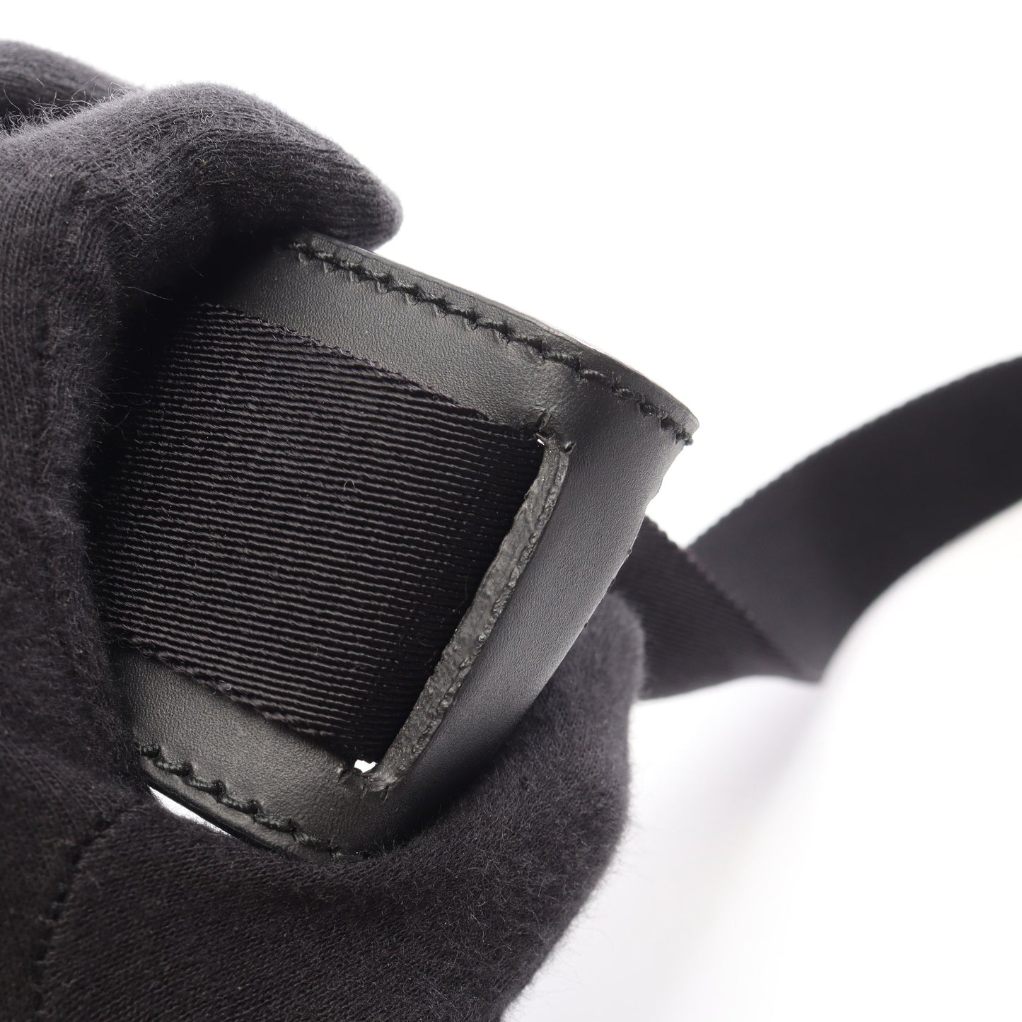 GGスプリーム ウェブストライプ フラットメッセンジャー ショルダーバッグ PVC レザー ベージュ ブラック マルチカラー グッチ