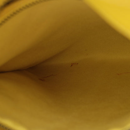 ラゲージ ミニショッパー ハンドバッグ レザー イエロー セリーヌ