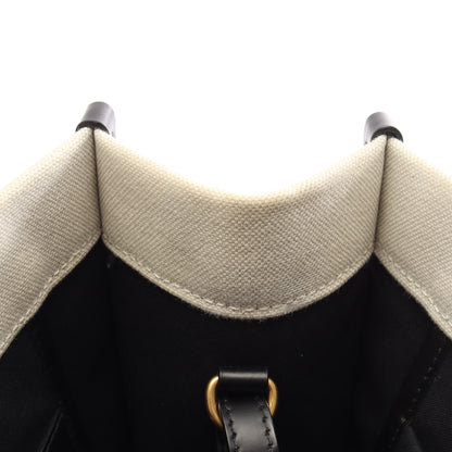 HARDWARE TOTE S 2WAY ハンドバッグ トートバッグ キャンバス レザー アイボリー ブラック バレンシアガ