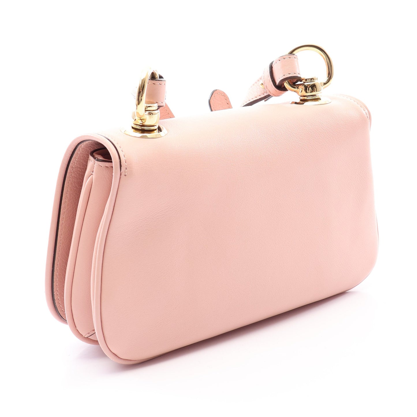 ブロンディ 2WAY ショルダーバッグ レザー ピンク グッチ