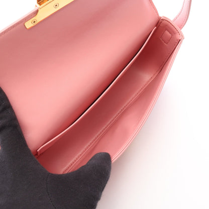 クロード ショルダーバッグ レザー ピンク セリーヌ