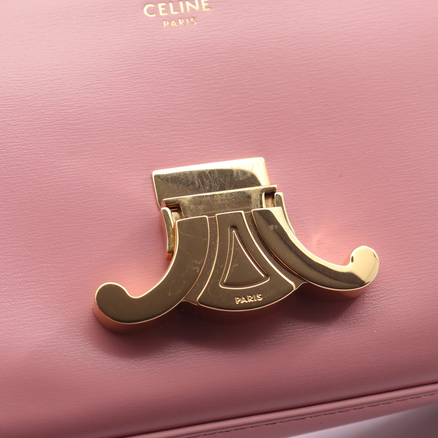 クロード ショルダーバッグ レザー ピンク セリーヌ