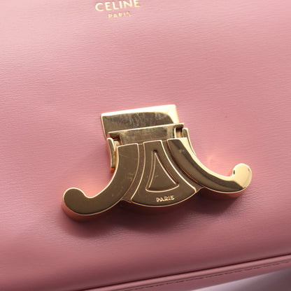 クロード ショルダーバッグ レザー ピンク セリーヌ