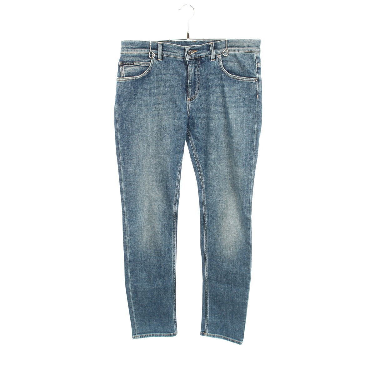デニムパンツ コットン インディゴブルー ドルチェアンドガッバーナ