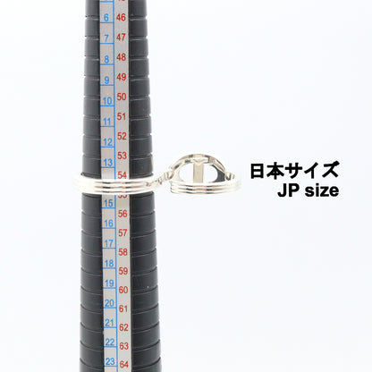 シェーヌダンクル 24 ダブル リング リング 指輪 SV925 シルバー エルメス